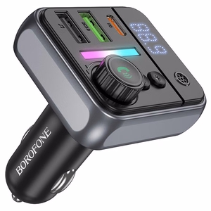 FM-модулятор Borofone BC50 PD20W+QC3.0