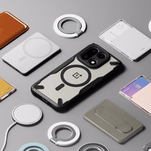 Чехол Ringke Fusion X Magnetic MagSafe для OnePlus 15 - прозрачный черный