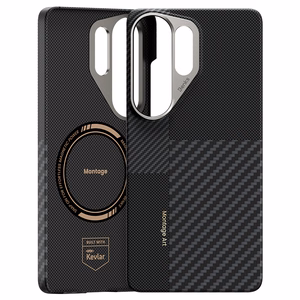 Benks Montage Magnetic Armor Air Kevlar чехол с металлической рамкой 600D+1500D F050 для Samsung Galaxy S26 Ultra черный