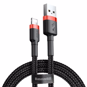 Baseus cable Cafule USB - Lightning 3,0m 2A red-black