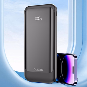 Išorinė baterija Power Bank Dudao K15 22.5W 10000mAh juoda