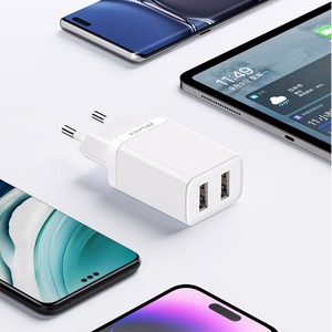 Įkroviklis Awei C15-EU 10W 2xUSB-A baltas