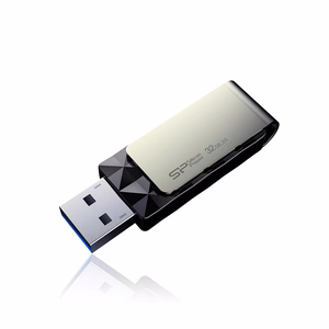 Silicon Power Blaze B30 USB atmintinė 32 GB USB Type-A 3.0 (3.1 Gen 1) juoda