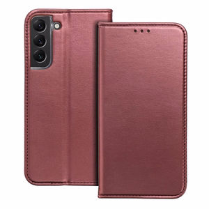 Dėklas telefonui SMART MAGNETO - skirtas Samsung A14 4G / A14 5G - bordo