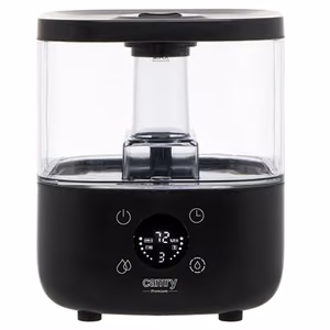 Camry CR 7973b – 23 W ultragarsinis oro drėkintuvas, 5 l, patalpoms iki 35 m², 100–260 ml/val., juodas