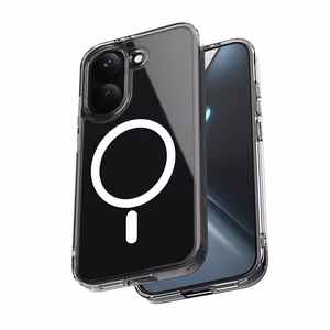 Чехол Crong Hybrid Clear Magnetic MagSafe для Xiaomi POCO X8 Pro 5G, прозрачный