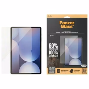 PanzerGlass itin plačios aprėpties grūdintas apsauginis stiklas Samsung Galaxy Tab S7+ / S8+ / S9+ / S9 FE+ / S10+