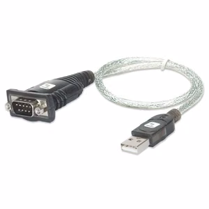 Techly USB į nuoseklųjį prievadą adapterio konverteris blistere IDATA USB-SER-2T