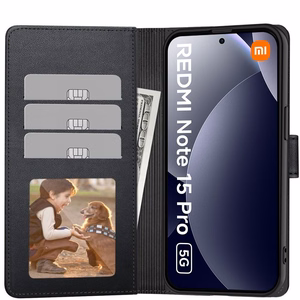 Tech-Protect Wallet Чехол для Xiaomi Redmi Note 15 Pro 5G чёрный