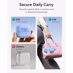 ESR Pulse HaloLock MagSafe Case for Apple AirPods 4 / 5 - light blue