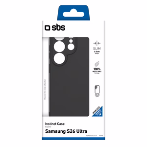 SBS Instinct чехол Samsung Galaxy S26 Ultra - черный