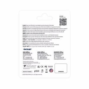 Patriot Memory Tab T560 128GB USB atmintinė dviguba USB 120MB/s (PS128GT560DS5D) sidabrinė