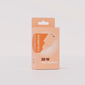 COLORUM wall įkroviklis USB-A + USB-C PD 30W CLS30-AC-14 x persikinis Fuzz