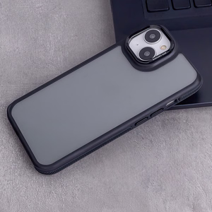 Crystal Black dėklas telefonui Samsung Galaxy M55 5G juodas