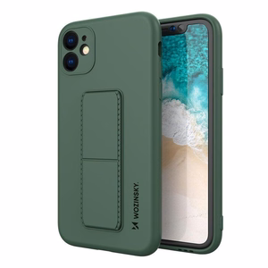 Wozinsky Kickstand Case силиконовый чехол с подставкой для Samsung Galaxy A72 4G, темно-зеленый