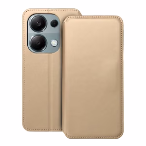 Flip case for Xiaomi Redmi NOTE 13 PRO 4G Dual Pocket Book gold