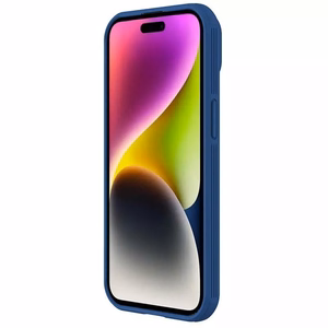 Dėklas Nillkin CamShield Pro Apple iPhone 15 Plus mėlynas