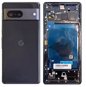Задняя крышка для Google Pixel 7 чёрный Оригинал (б/у Grade C)