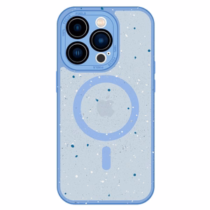 Tel Protect Magnetinis Splash Matinis dėklas telefonui iPhone 15 Plus šviesiai mėlynas