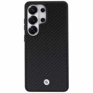 BMW Sign Magnetic Carbon Fiber чехол MagSafe для Samsung Galaxy S26 Ultra чёрный