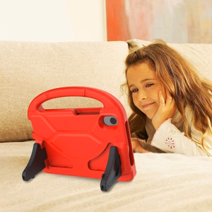 Dėklas Shockproof Kids Samsung X200/X205 Tab A8 10.5 2021 raudonas