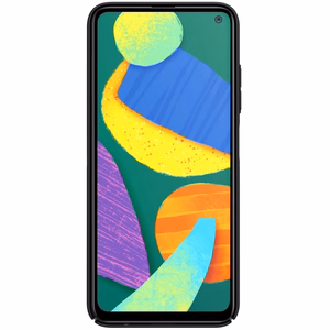 Nillkin Super Frosted Shield dėklas, skirtas Samsung Galaxy F52 5G, juodas