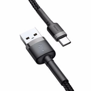 Baseus CATKLF-BG1 USB кабель 1 м USB A USB C чёрный