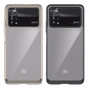 Чехол Outer Space для Xiaomi Poco X4 Pro 5G с гибкой рамкой синий