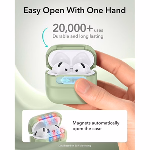 ESR Pulse HaloLock MagSafe Case for Apple AirPods 4 / 5 - light green