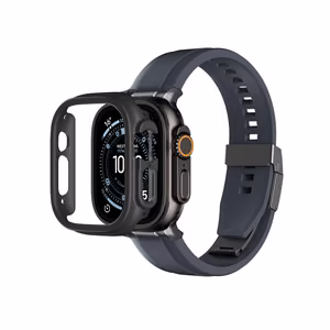 AmazingThing Minimal apsauginis dėklas Apple Watch UItra 3 49mm - Juodas