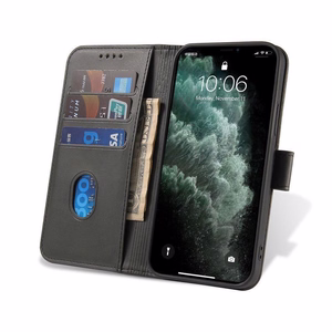 Magnet Case элегантный чехол с откидной крышкой и функцией подставки для Motorola Moto G Stylus 2022 чёрный