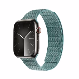 Crong Melange magnetinis dirželis, skirtas Apple Watch 38 / 40 / 41 mm ir 42 mm (Series 10 / 11), turkio spalvos melanžas
