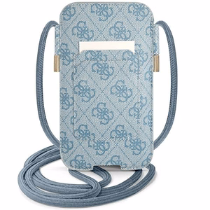 „Guess GUPHL4GMGBL 4G Big Metal Logo“ 6,7 col. telefono dėklinė per petį – mėlyna