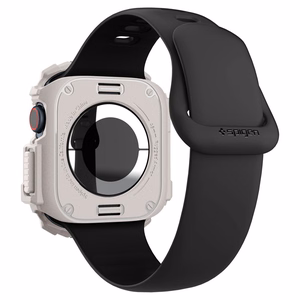 Spigen Rugged Armor ремешок для Apple Watch 10 46mm - бежевый