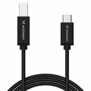Wozinsky WKDDY2S Кабель USB-B - USB-C 2m - чёрный