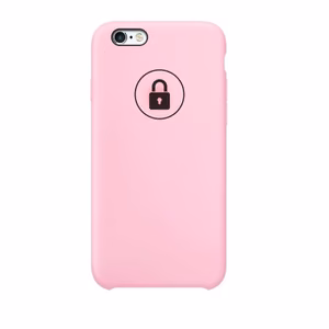 Phone Case "Silicone Case" for iPhone 6 (iPhone 6S) / Light Pink / in package