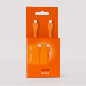 COLORUM кабель USB-C - USB-C 1,8m 3A CK60-CC-10 xOrange