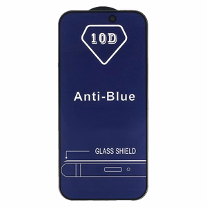 Grūdintas stiklas su mėlynos šviesos filtru ir pilnu klijavimu Samsung Galaxy A72 4G/5G telefonui