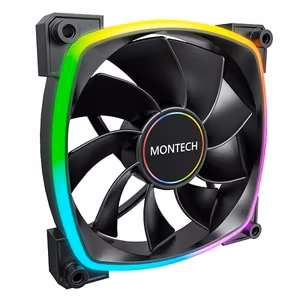 Вентилятор корпуса 140MM RX140 PWM чёрный MONTECH