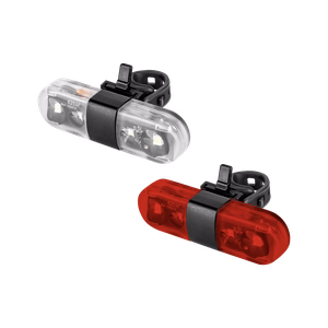 Bicycle light set with USB cable