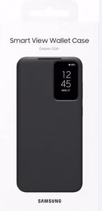 Dėklas EF-ZS926CBE Samsung Smart View Galaxy S926 S24 Plus juodas