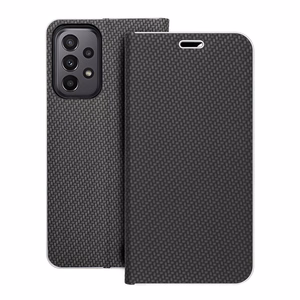 Flip case for Samsung A23 5G Luna Book Carbon black