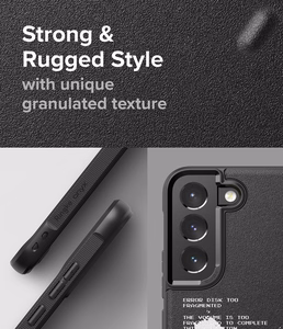 Ringke Onyx Design patvarus dėklas telefonui Samsung Galaxy S22 + (S22 Plus) juodas (X)