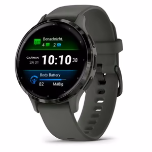 Garmin Venu 3S išmanusis laikrodis pilkas