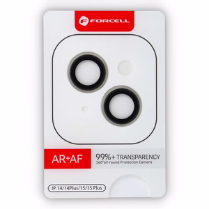 Tempered Glass Camera Lens for iPhone 14 / 14 PLUS Forcell Premium yellow