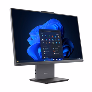 Lenovo ThinkCentre neo 50a 27 Gen 5 Intel Core 5 210H 68.6 cm (27") 1920 x 1080 pikselių jutiklinis ekranas All-in-One PC 16 GB DDR5-SDRAM 512 GB SSD Windows 11 Pro Wi-Fi 6 (802.11ax) pilkas