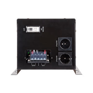 KEMOT PROsinus-2200 wall-mounted backup power supply, pure sine wave inverter with charging function, 12 V/230 V, 2200 VA/1600 W