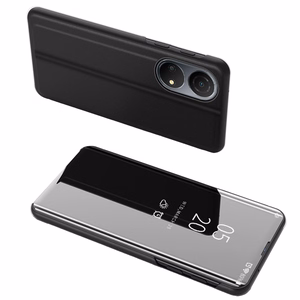 Clear View Case чехол для Honor X7 / Honor Play 30 Plus флип-чехол чёрный