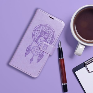 MEZZO Book чехол для Motorola G56 ловец снов фиолетовый