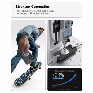 Spigen Liquid Air Mag MagSafe чехол для Samsung Galaxy S26 Ultra - серый
